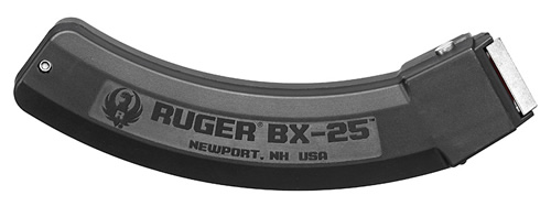 RUGER 10/22 MAGAZINE 22LR 25RD BLACK