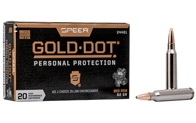 SPR GOLD DOT 223 REM 62GR SP 20/200
