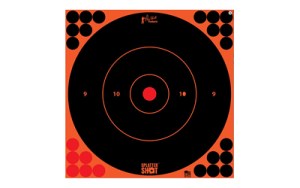 PRO-SHOT TARGET 12" ORN BULLSEYE 5PK