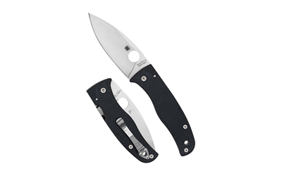 SPYDERCO BODACIOUS CF 3.63" BLK/SLV