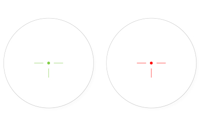 UTG 4.2" ITA T-DOT W/QD MOUNT RD/GRN - Image 3