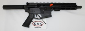 KAK Industry MO-815-1004-003 Complete K15 Pistol 9mm 8" 32+1 Black