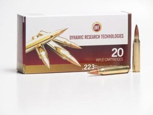 DRT 223 Rem Ammunition Terminal Shock 55 Grain Jacketed Hollow Point 20 rounds