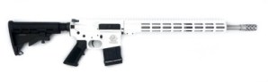Great Lakes Firearms 450 Bushmaster GL15450SSWHT AR-15 18" 1:24" SS Barrel White Cerakote
